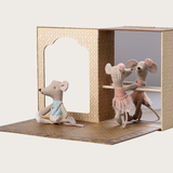 Maileg - Ballet Mice in Dance Studio - Little Sister & Little Brother