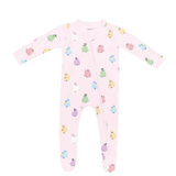 Kyte Baby - Zippered Footie -  Pastel Ghost