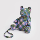 Baggu - Bear Bag - Green Star Plaid