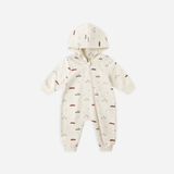 Quincy Mae - Hooded Jumpsuit - Cars