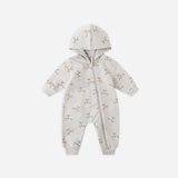 Quincy Mae - Hooded Jumpsuit - Reindeer