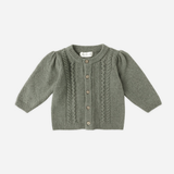 Quincy Mae - Holly Cardigan - Forest