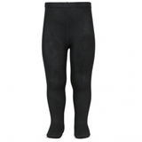 Condor - Plain Stitch Basic Tights - Black