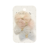 Rockahula - Sparkle Tulle Mini Bow Clips