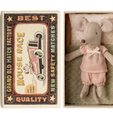Maileg - Little sister mouse in matchbox Pj