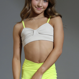 Tiger Friday - Salem Crop Top - Lemongrass
