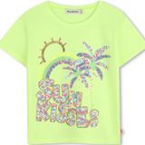 Billie Blush - Sequin Graphic Tee - Green Lemon