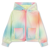 Billie Blush - Hooded Windbreaker With Mesh Lining - Multicoloured