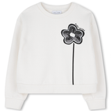 Marc Jacobs - Short white Sweatshirt - Black Flower
