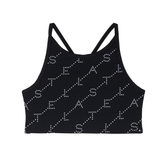 Stella McCartney - Girl Stella Monogram Sports Top - Black