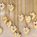 Great Pretenders - Birthstone Heart Lockets