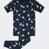 Petit Lem - Pickleball Print on Dress Blue Short-Sleeved PJ Set