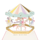 Meri Meri - Carousel Stand-up Card