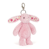 Jellycat - Blushkin Blossom Bunny Bag Charm