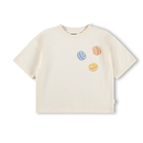 Molo - Reinette Pearled Ivory Tee