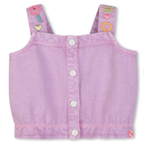 Billie Blush - Vest Top and Shorts Set - Lilac