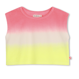 Billie Blush - Terry Towel Gradient Tank Top - Fuchsia