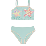 Billie Blush - Graphic Bikini - Turquoise
