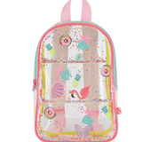 Billie Blush - Confetti Clear Mini Backpack