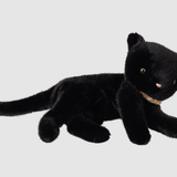 Maileg - Sleeping Kitten Plush, Medium - Black