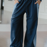 Five The Label - Pay Off Track Pant (Five X Intricate) - Oxford Blue