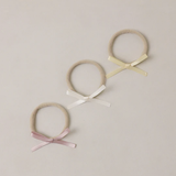 Noralee - Baby Bow Headband - Lemon, Natural, Lavender