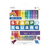 Ooly - Stamp-A-Square - Double-Ended Markers