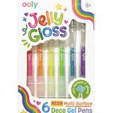 Ooly - Jelly Gloss - Neon Multi-Surface  Deco. Gel Pens