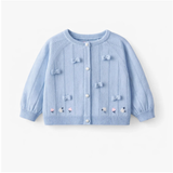 Souris Mini - Baby Blue knit Cardigan