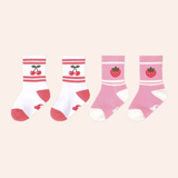 Hux - 2Pk Girls Sport Sock