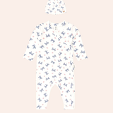Hux - My First Hux Hearts And Bows Newborn Romper