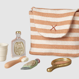 Maileg - Toothbrush Set in Bag - Coral