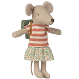 Maileg - Tricycle Mouse Big Sister - Green