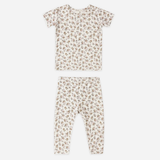 Quincy Mae - Bamboo Short Sleeve Pajama Set - Wildflower