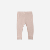 Quincy Mae - Ribbed Legging - Blush