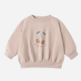 Quincy Mae - Relaxed Sweatshirt - Cherry