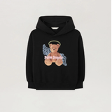 Palm Angels - Bear Angel Regular Hoodie - Black