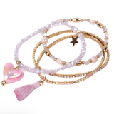 Great Pretenders - Boutique Luminescent Love Bracelet Set - 4pcs