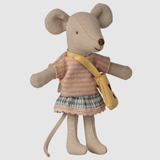 Maileg - Little Sister Mouse with Bag