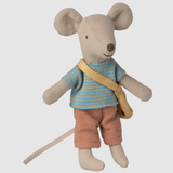 Maileg - Little Brother Mouse with Bag