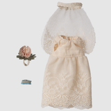 Maileg - Wedding Dress, Mum Mouse