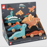 Janod - Push Along Dinos - Assorted