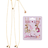 Great Pretenders -  Bejewelled Unicorns Tear and Share Necklace
