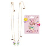 Great Pretenders - Bodacious Besties Tear and Share Necklace