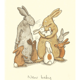 Two Bad Mice - New Baby Card