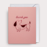 Lagom Design - Mini Card - Thank you Dog