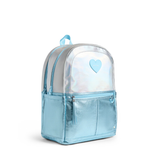 State Bags - Kane Double Pocket Backpack - Blue Iridescent