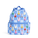State Bags - Kane Backpack - Charms Blue Checkerboard