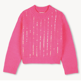 BillieBlush - Sequin Sweater - Pink
