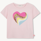 BillieBlush - Heart Graphic SS Tshirt